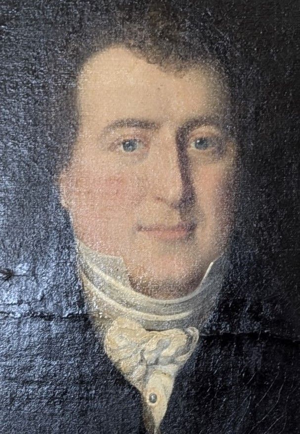 Antique 18th centurry portrait of a scottish gentleman