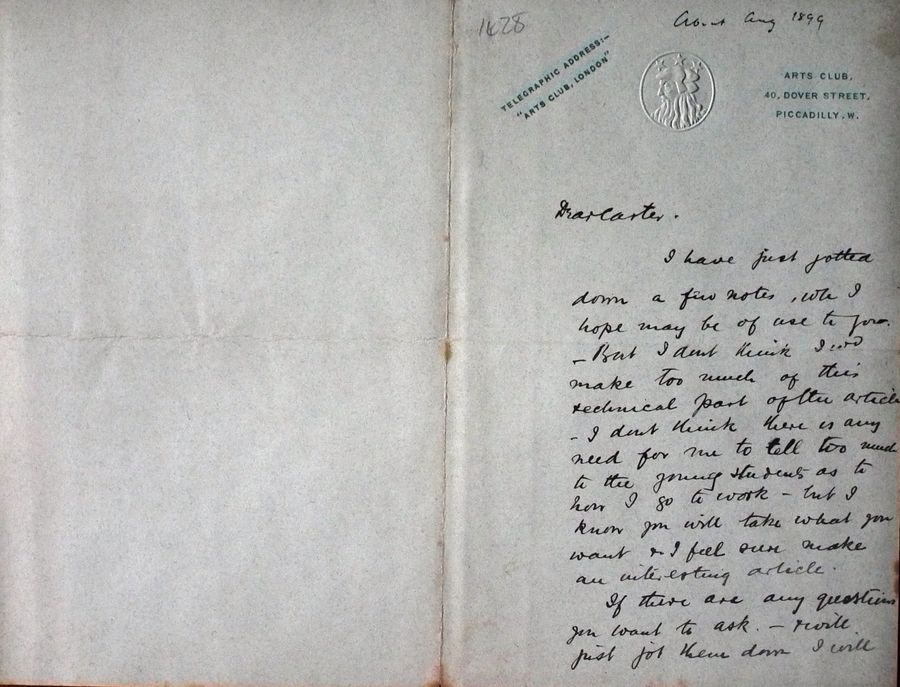 Antique EDWARD STOTT  -  an extensive collection of autograph letters from Stott.