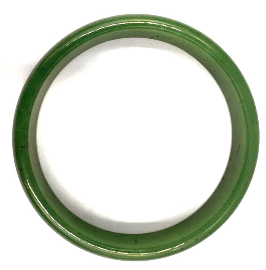 Antique Antique Chinese Art Deco Chinese Imperial Jade Bangle