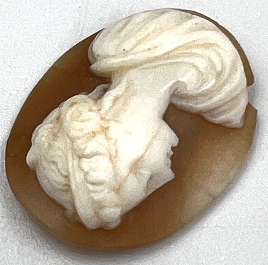 Antique Antique Victorian High Relief Shell Cameo Italian Circa 1880 A/F