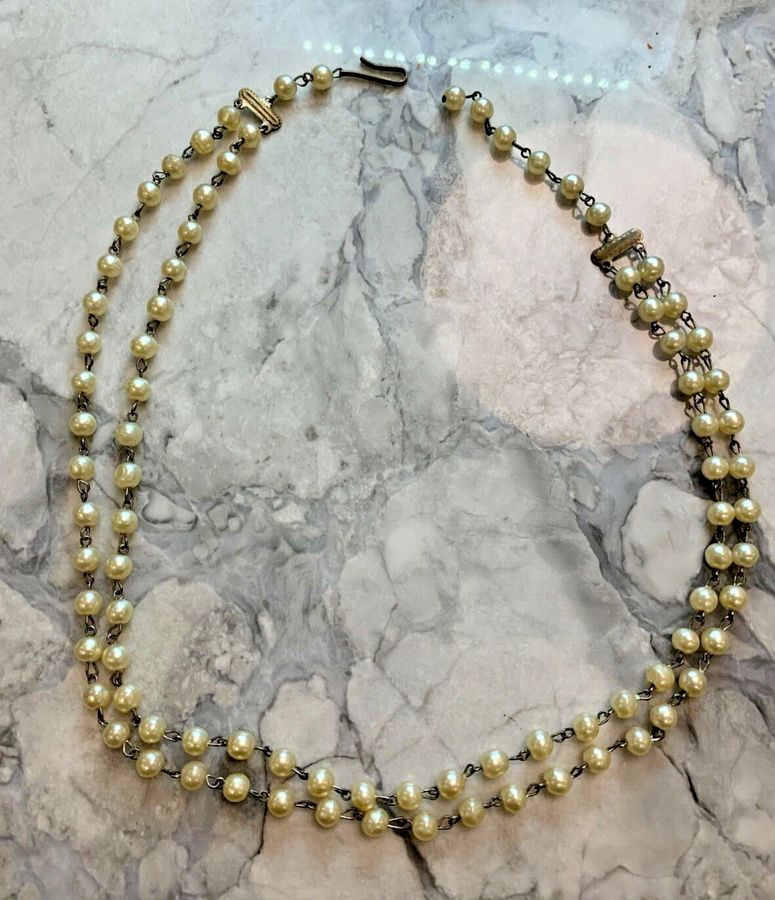 Antique Pearl Necklace