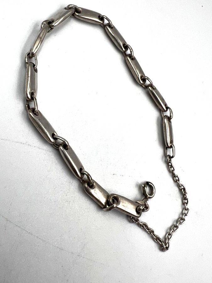 Antique Vintage Sterling Silver Bracelet