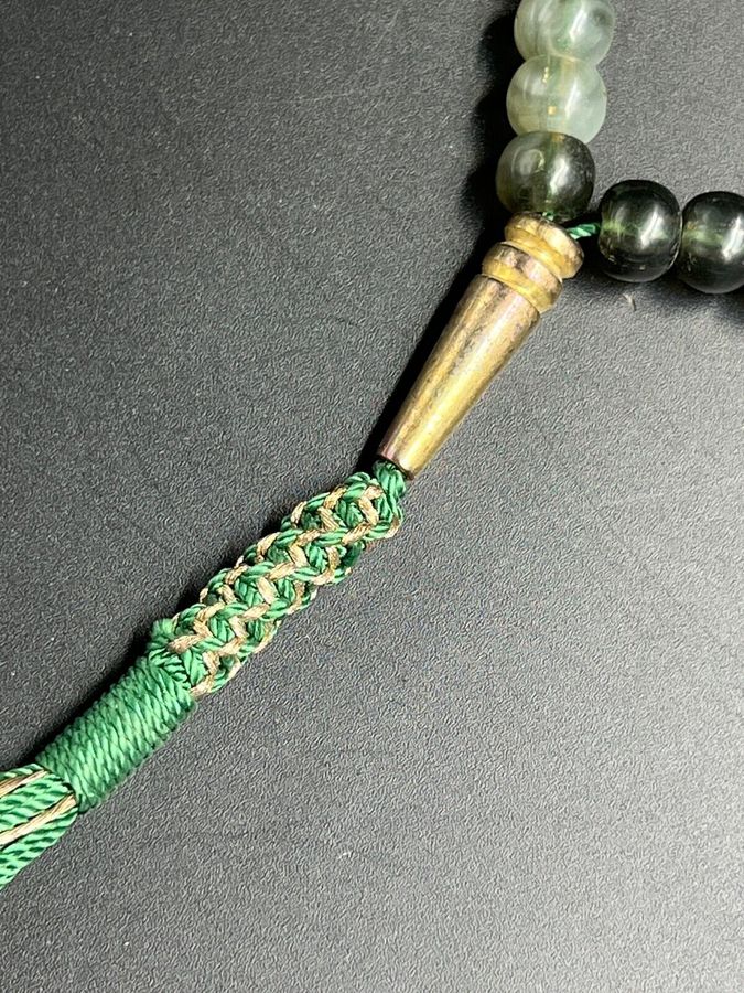 Antique Antique Vintage Prayer Beads Chinese ? Islamic ? Bakelite Jade Beads