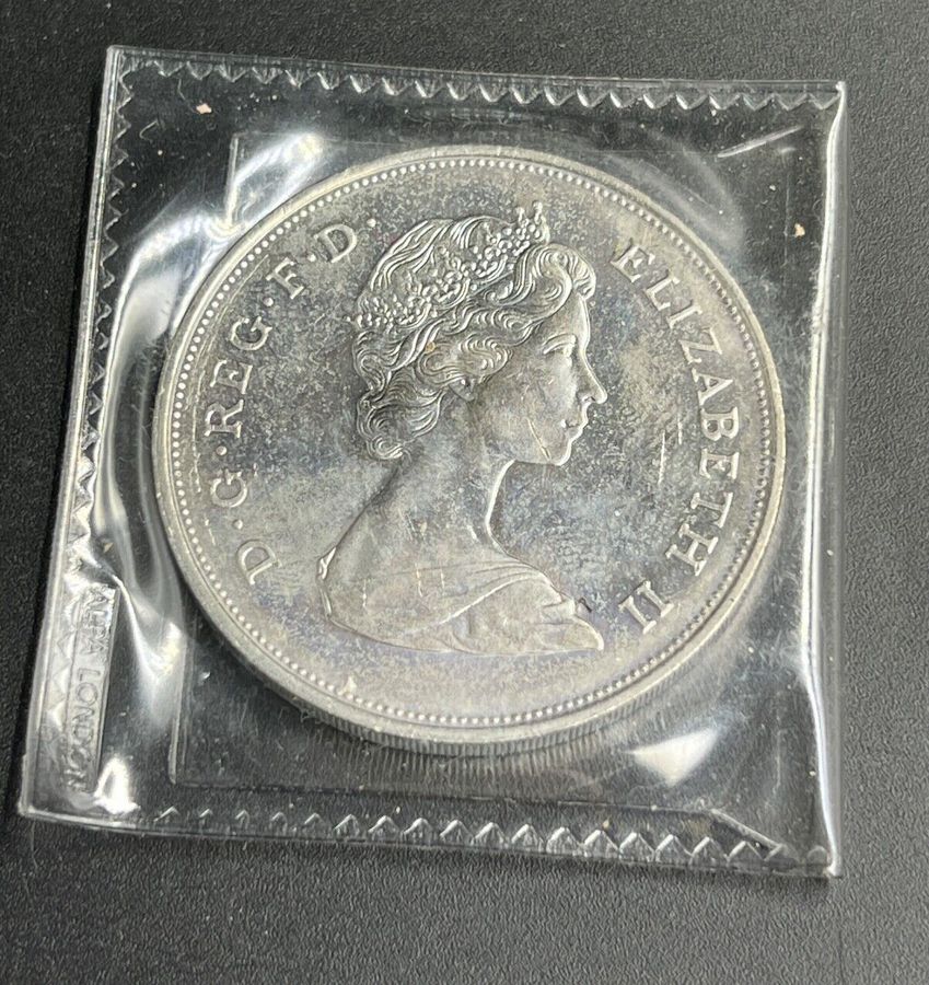 Antique The Queen Mother 80th Birthday August 4th 1980 Commemorative Crown Coin