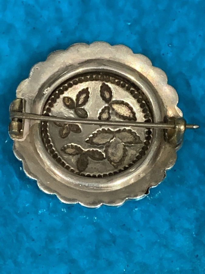 Antique Antique Vintage Silver Brooch Pin Scottish