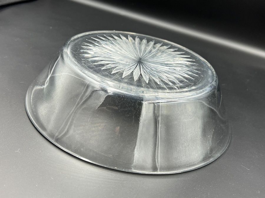 Antique Ice Bowl Starburst base Antique Late Victorian