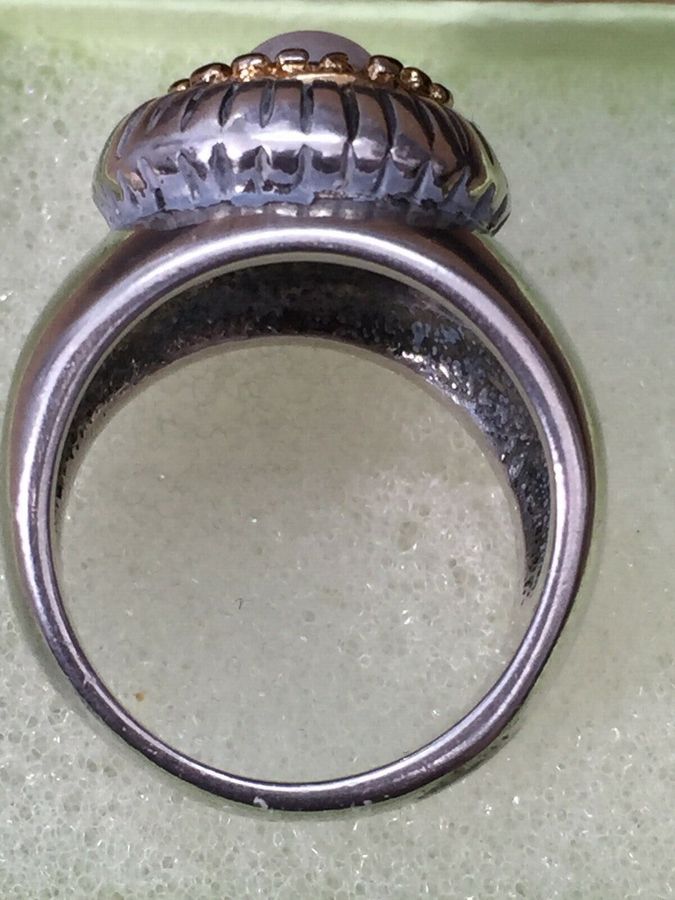 Antique Vintage Solid Silver Ring