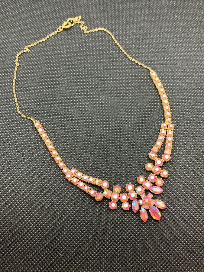 Antique Necklace With diamanté