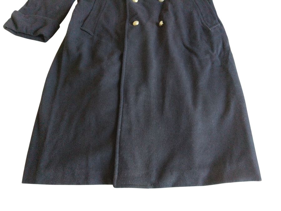 Antique French Police Coat in pure virgin wool, 60s