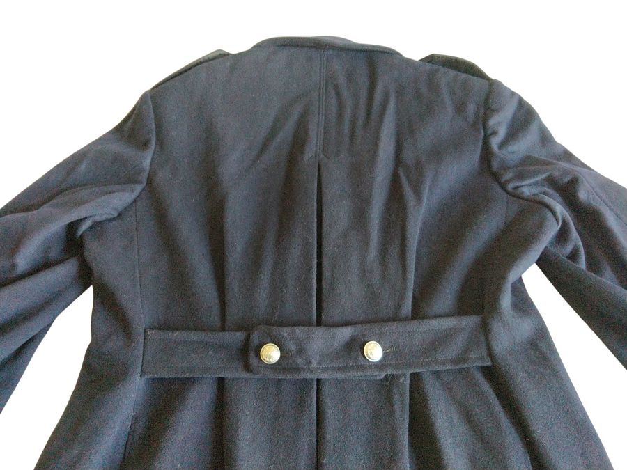 Antique French Police Coat in pure virgin wool, 60s