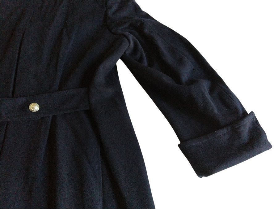 Antique French Police Coat in pure virgin wool, 60s