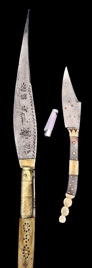 Antique A giant 106.5 cm antique 19thc Spanish folding knife - Navaja Seville Jerez Spain Knives - dagger