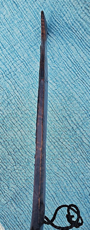 Antique Very rare antique ethnographic 19thc Taiwanese aboriginal Atayal lalaw head hunter knife - short sword Asian machete, Paiwan