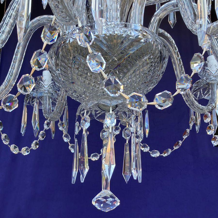 Antique Waterford Powerscourt Chandelier