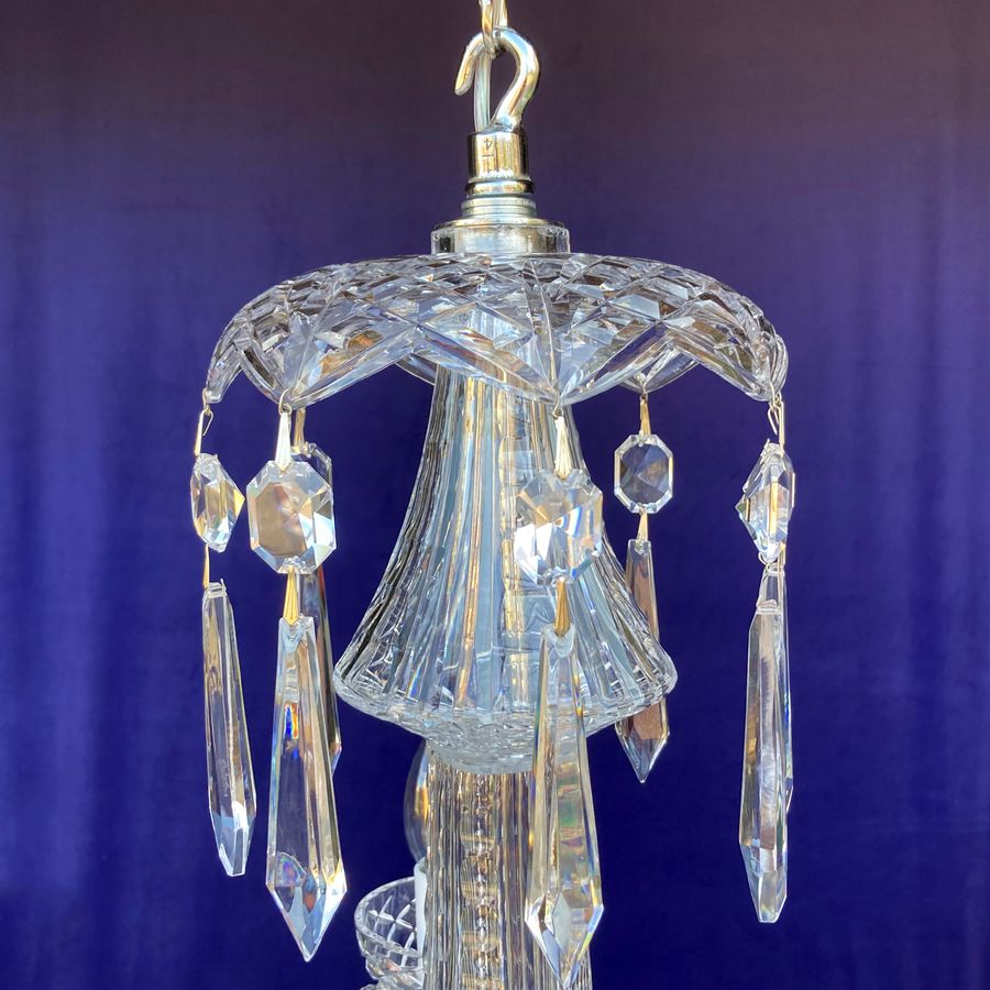 Antique Waterford Powerscourt Chandelier