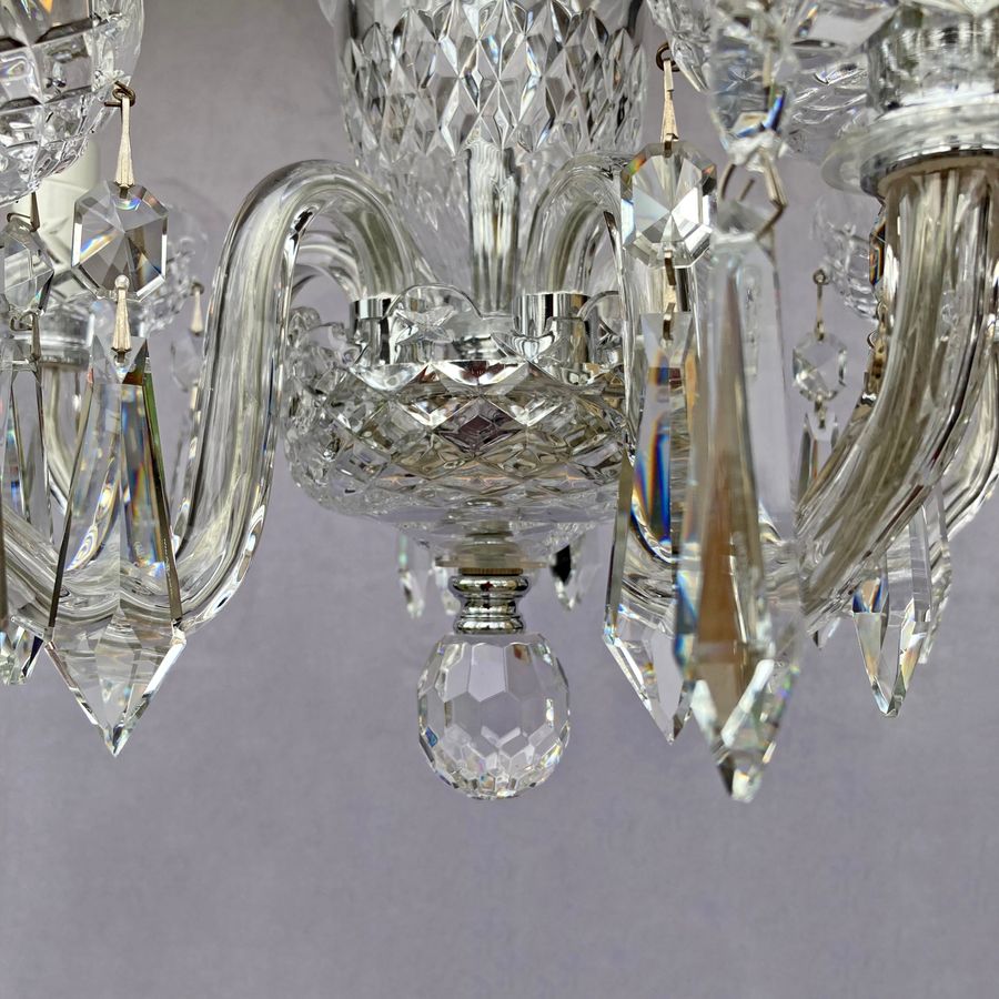 Antique Waterford Crystal 'Dunmore' Chandelier