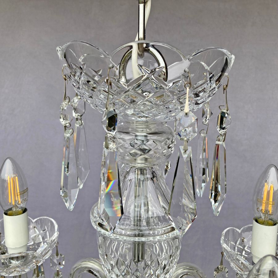 Antique Waterford Crystal 'Dunmore' Chandelier