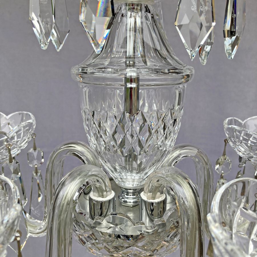 Antique Waterford Crystal 'Dunmore' Chandelier