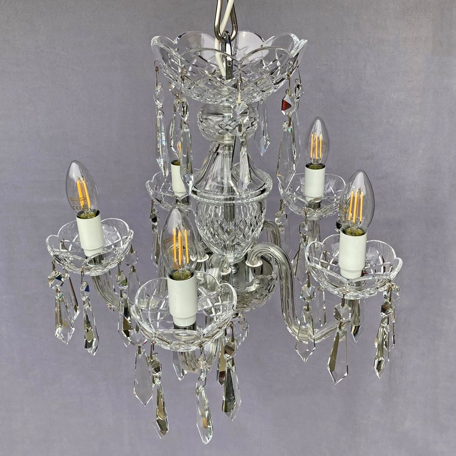 Antique Waterford Crystal 'Dunmore' Chandelier