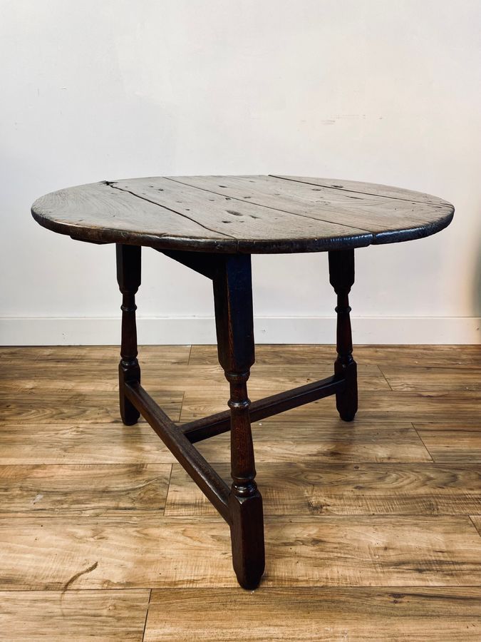 Antique Antique Welsh Cricket Table Circa 1740s