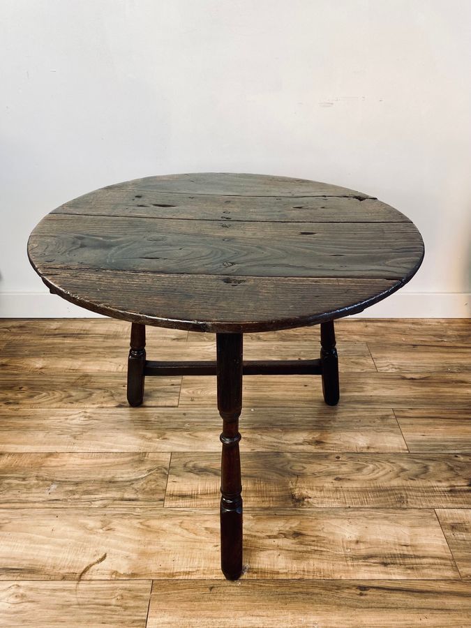 Antique Antique Welsh Cricket Table Circa 1740s