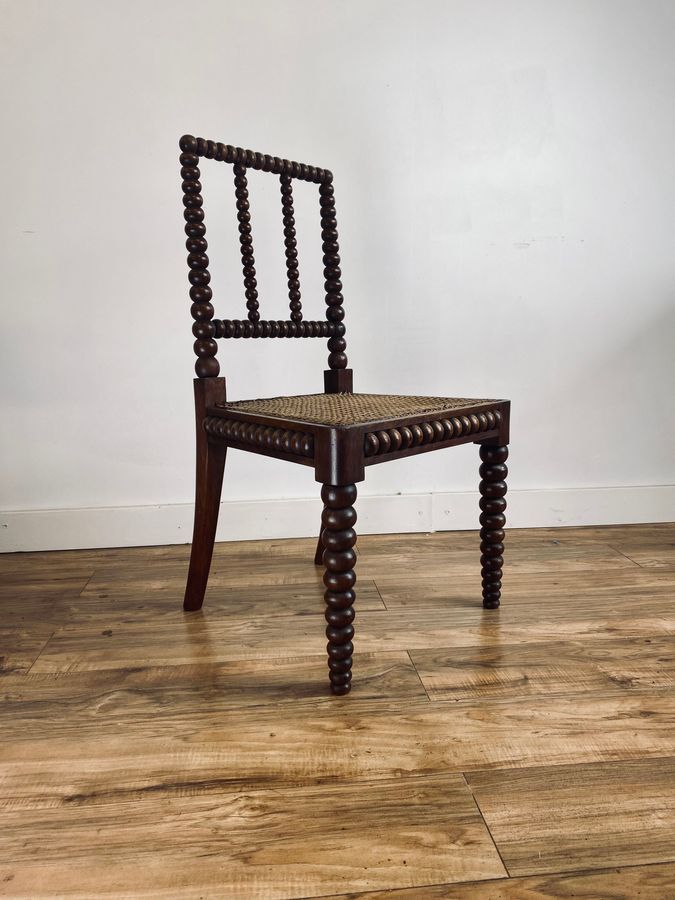 Late 19th Century William IV Style Mahogany Side Chair