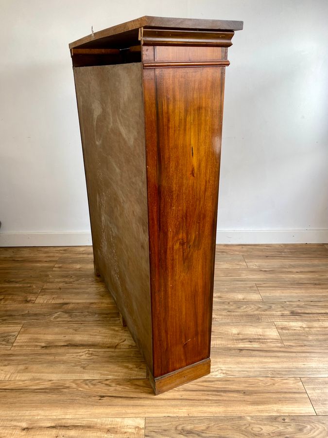 Antique Antique mahogany glazed bookcase Early 20th Century