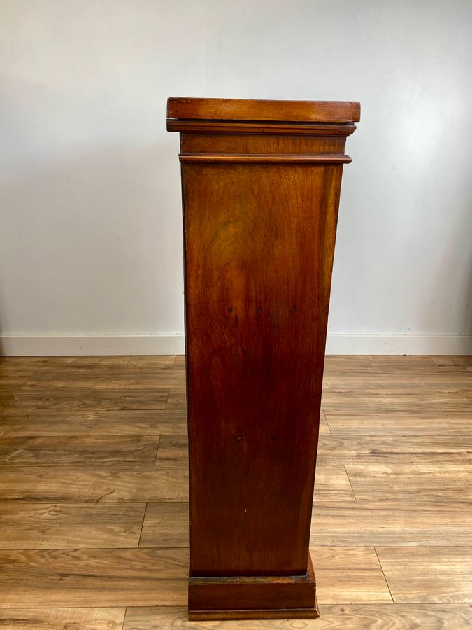 Antique Antique Victorian Mahogany Open Bookcase