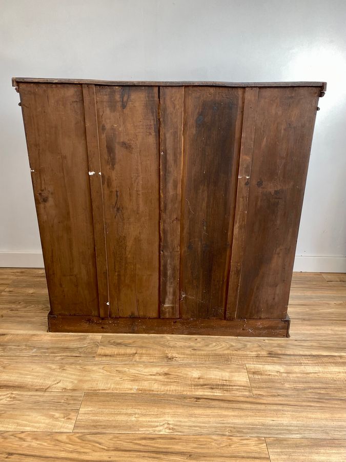 Antique Antique Victorian Mahogany Open Bookcase