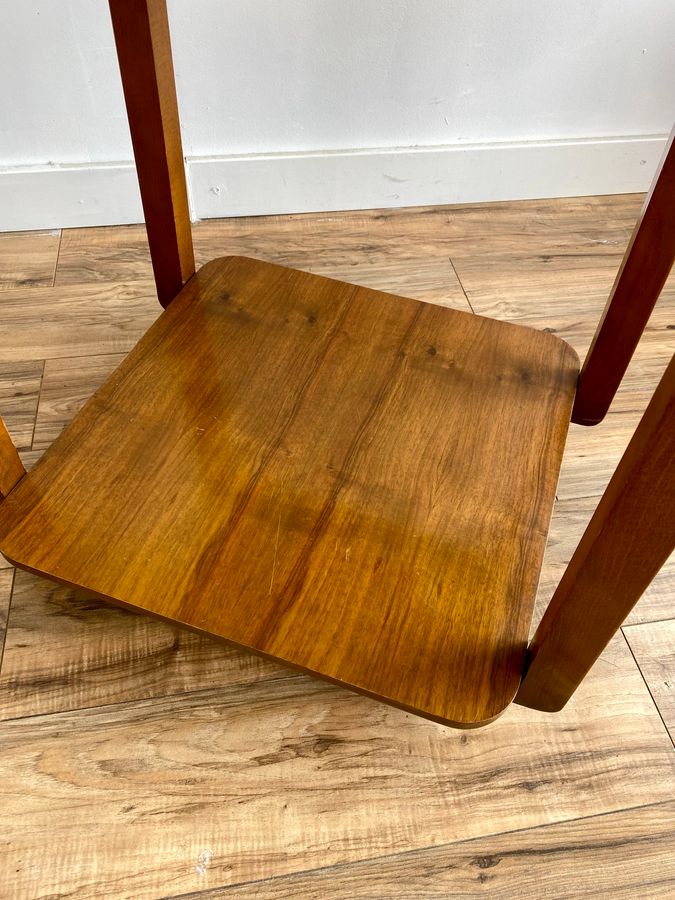 Antique Walnut Art Deco Style Table