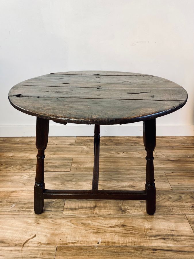 Antique Welsh Cricket Table Circa 1740s