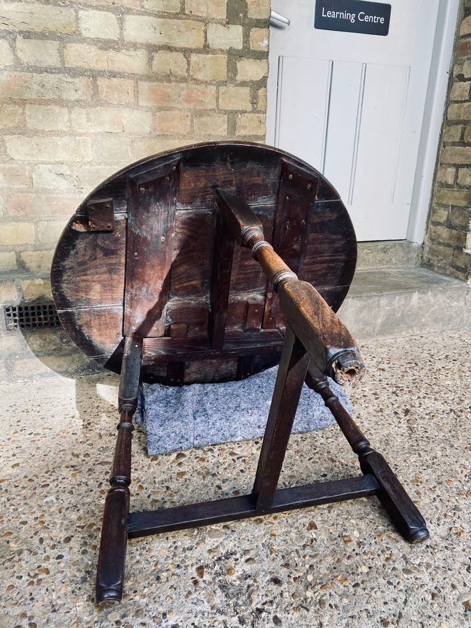 Antique Antique Welsh Cricket Table Circa 1740s