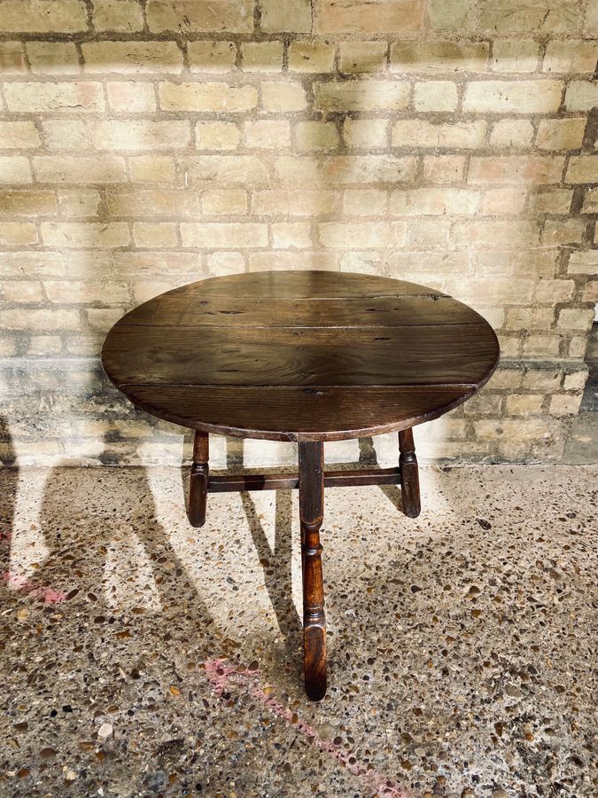 Antique Antique Welsh Cricket Table Circa 1740s