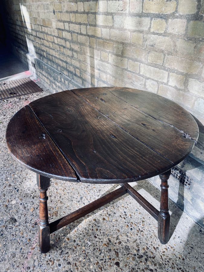 Antique Antique Welsh Cricket Table Circa 1740s