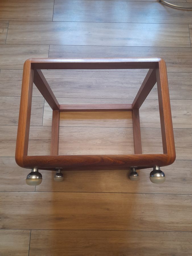 Antique Mid century G plan cube coffee table 