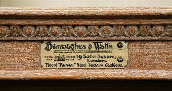 Antique Billiard Cue stand by Burroughes & Watts