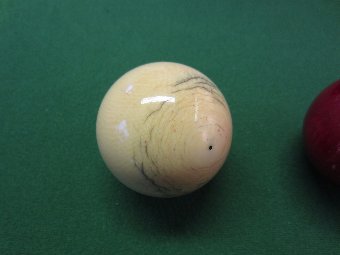 Antique Antique Ivory billiard balls