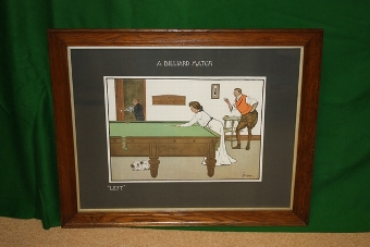 Antique 'Thackeray' Billiard Prints