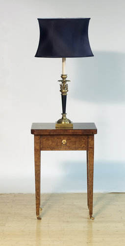 23.5" Antique Brass Lamp