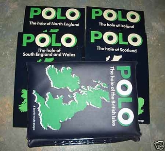 Polo hole of the British Isles 4 tourist maps in mint condition