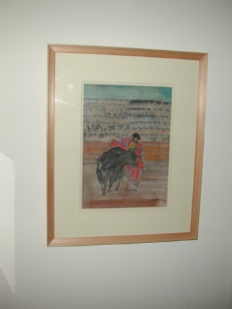 Pedro Figari, Uruguyan born 1861 died 1938, monotype. Casa de Campo