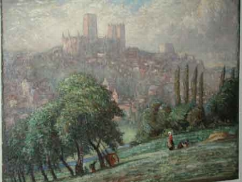 Arthur Douglas Peppercorn landscape painter born 28th February 1847 died 1926 A student of Gerome...