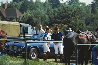 A limited edition signed photograph 1/5 by royal photogprapher Mike Roberts English 20th century 