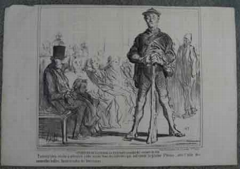 HONORE DAUMIER PRINT