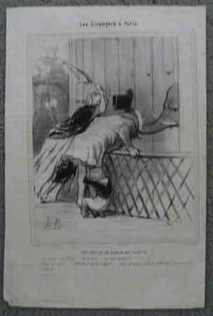 HONORE DAUMIER PRINT