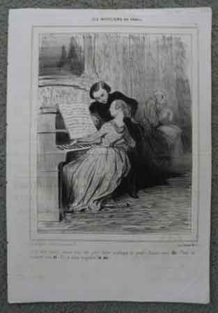 HONORE DAUMIER PRINT