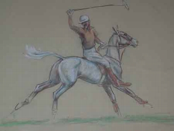 A blacklocks print of Back Turn Up by John Board