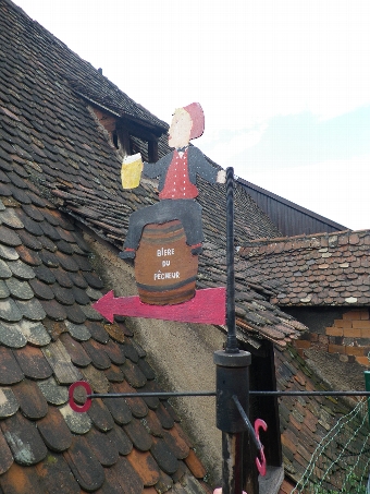 SUPERB RARE FRENCH WEATHER VANE