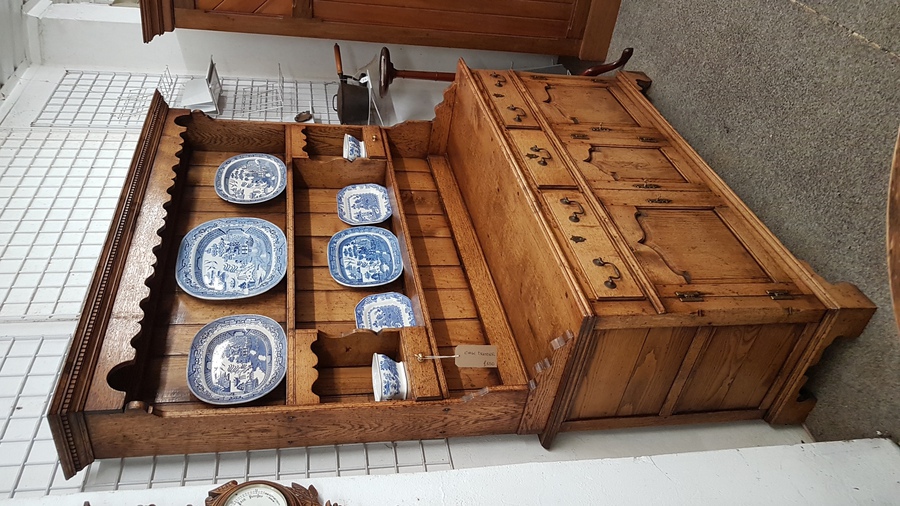 Antique Oak Kitchen Dresser 