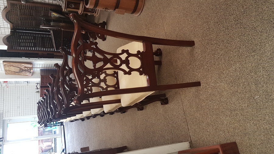 Antique Antique Set of 12 Dining Chairs 